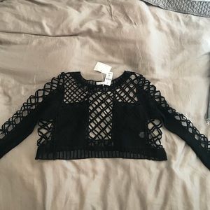 LF CAGED TOP - tags still attached